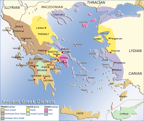 mapa stare grcke ANTIČKA | 1. ČAS. FILOSOFIJE mapa stare grcke